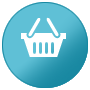 Symbol Webbshop_basket, Hemsida, Webbproduktion, Paket, Fristil Reklam & Webbyrå