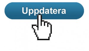 "uppdatera" knapp med mushand som klickar på knappen